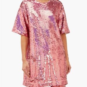 RAEY Long-Line Sequinned Top / Dress — Size 10